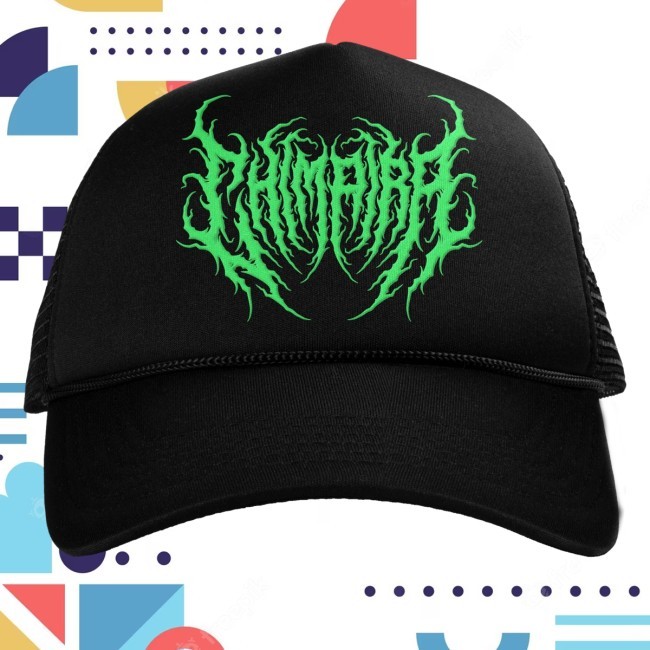 Chimaira Merch Death Metal Headwear Black