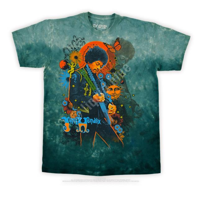 Trippy Jimi Tie-Dye Shirt