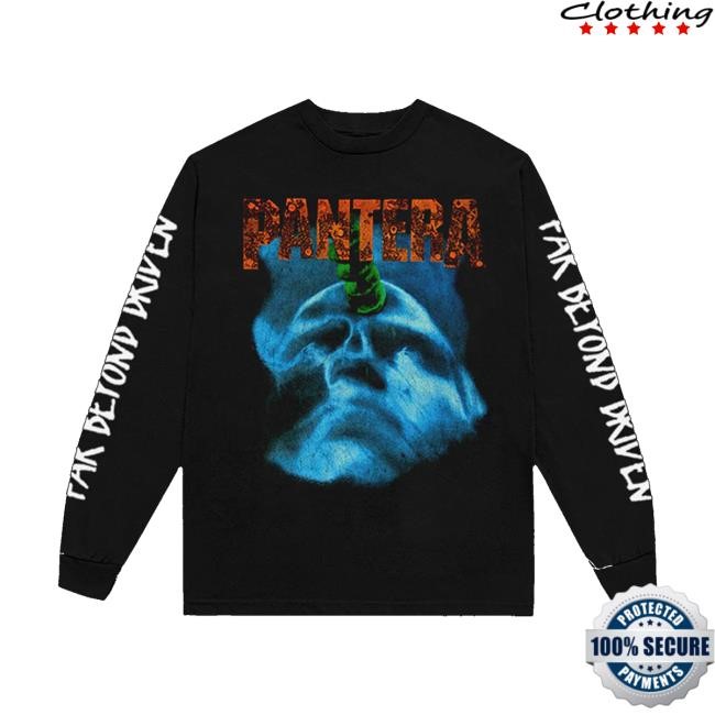 Pantera Merch Store Far Beyond Driven 1994 Tour Hooded Sweatshirt