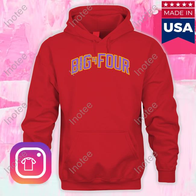 Big 4 Four New Hoodie Flaujae Store Big 4 Four Hooded Sweatshirt