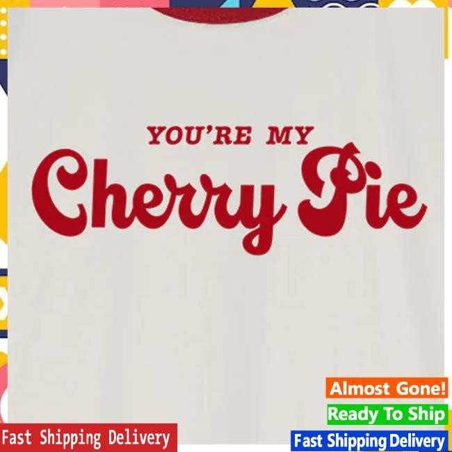 Selena Gomez Merch You're My Cherry Pie Ringer Shirt