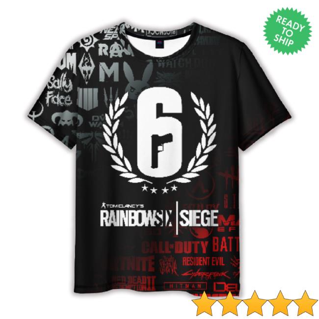 Title Rainbow Six Siege Design 3D Sweaters