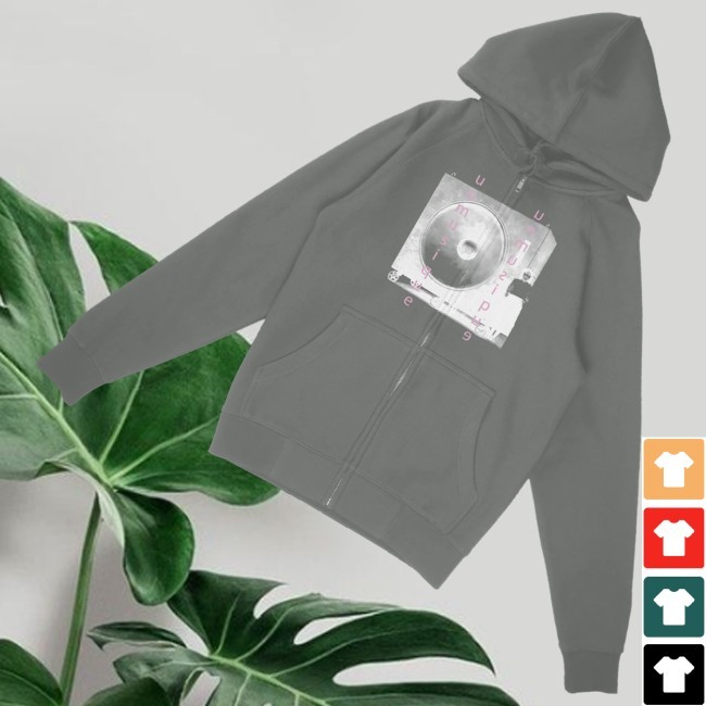 Deadair Merch Lucy Bedroque Unmusique Grey Crewneck Sweatshirt