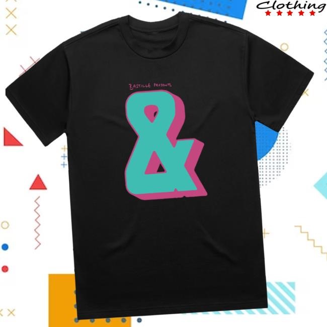 Bastille Bastille Merch Bastille Ampersand Logo Black Sweatshirt