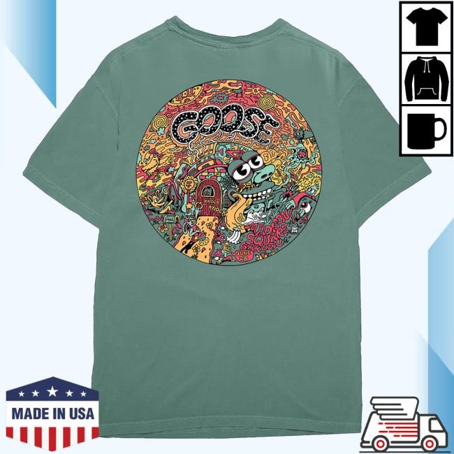 Official Goose The Band Merch Shop Killer Acid Madison Square Garden Event Long Sleeve Shirt