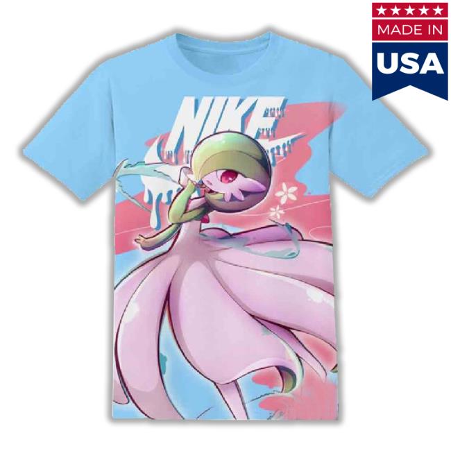 Cartoon Gift For Pokemon Fan Gardevoir Psychic Fairy Pokémon Nk 3D Long Sleeve T Shirt ,All Over 3D Printed