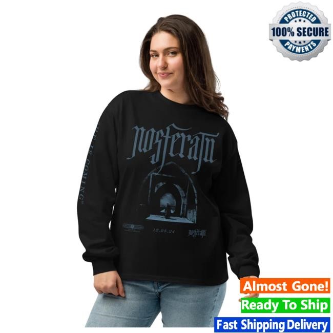 Official Nosferatu He Is Coming Sweatshirt