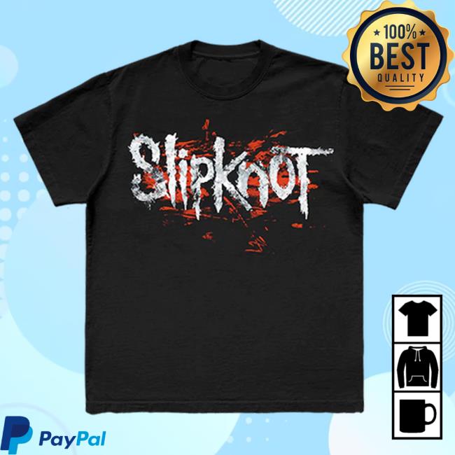 Official Slipknot Merch Store Slipknot Logo Splatter Popover Shirt Slipknotmerch Apparel Clothing Shop