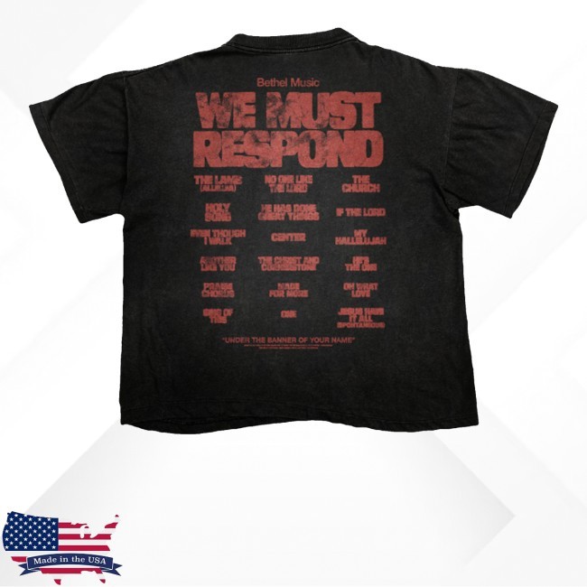 We Must Respond Album Hooded Sweatshirt Bethel Music Merch Store