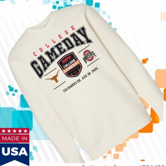 Espn Merch Shop Store College Gameday Texas Vs Ohio State T Shirt
