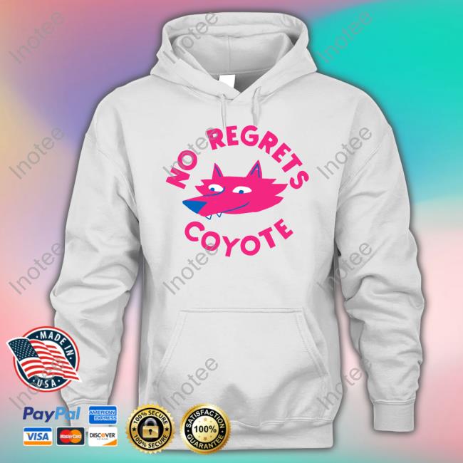 Naomipwilkinson No Regrets Coyote Fox Hoodie