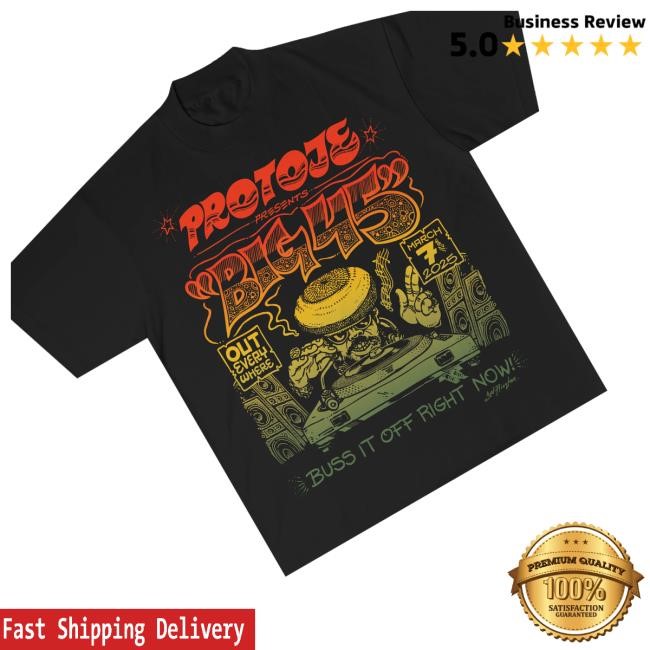 Official Protoje Big 45 Long Sleeve Shirt