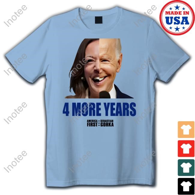 Seb Gorka 4 More Years Biden Harris Tee Shirt