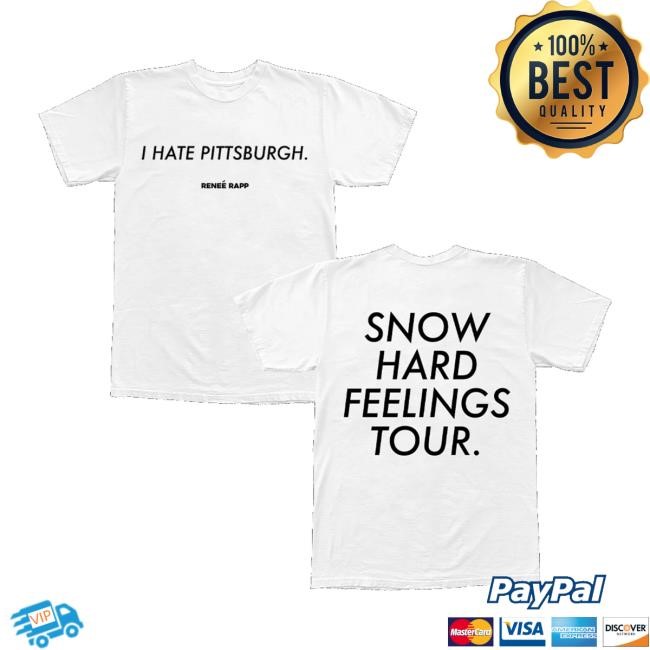 Reneé Rapp Official Store Merch I Hate Pittsburgh Crewneck Sweatshirt