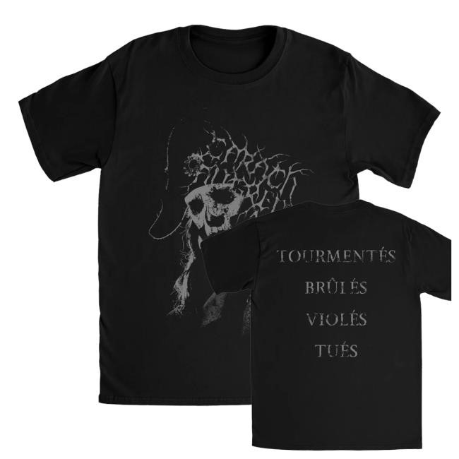 Backstage Rock Merch Shop Store Official Tourmentés Brûi És Violés Tués Hoodie Sweatshirt Backstage Rock Merch Shop Store Official Tourmentés Brûi És Violés Tués New Shirt