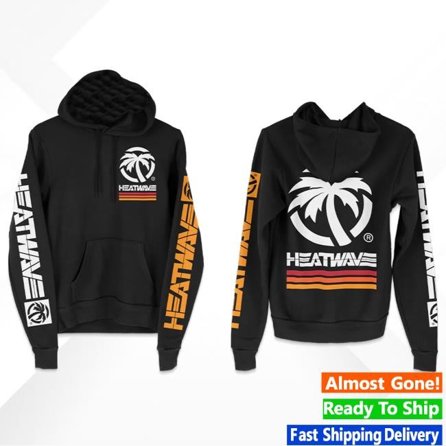Original Heat Wave Visual Merch Heat Wave 4 Speed Sweatshirt Black Tee