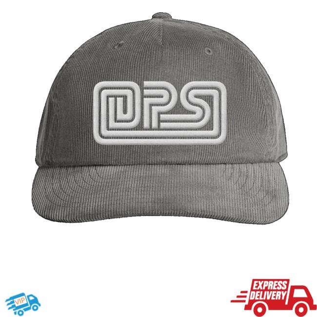 Dead Poet Society Merch Dps Logo Cord Cap Grey