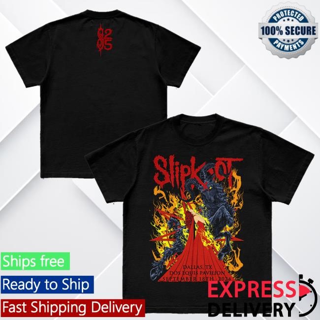 Slipknot Merch Store Slipknot 2024 Tour Dallas Youth T Shirt