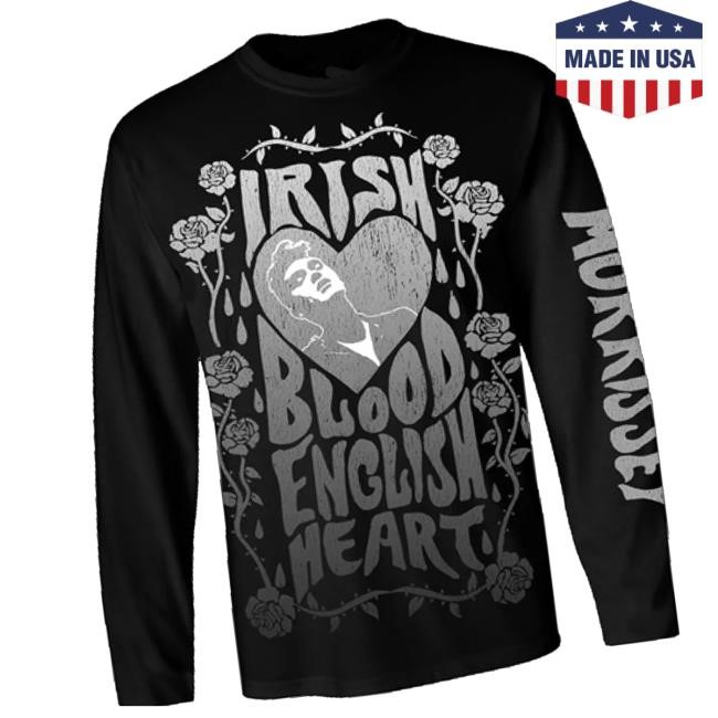 Official Mporium Merch Store Irish Blood Long Sleeve - Black Shirts