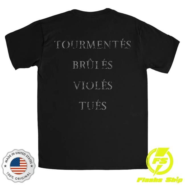 Backstage Rock Merch Shop Store Official Tourmentés Brûi És Violés Tués Hoodie Sweatshirt Backstage Rock Merch Shop Store Official Tourmentés Brûi És Violés Tués Hoodie