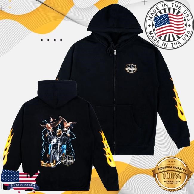 Matty Matheson Merch Store Hog Daddy Zip-Up Tee