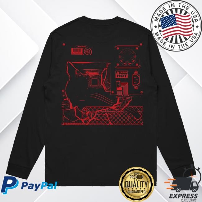 Provoker Official Merch Claw Machine Black Ls Tee
