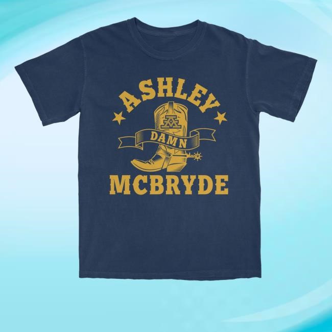 Ashley Mcbryde Merch Shop Store Official Navy Boot Sweatshirt