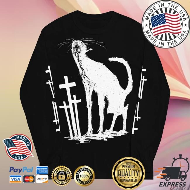 Official Godmachine Merch Shop Store El Gato Goth Edition Sweatshirt Official Godmachine El Gato Goth Edition Hoodie, Sweatshirt