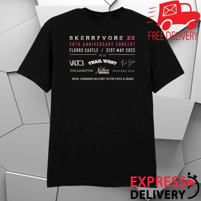 Xx - Black With Line Up Tank Top Skerryvore Merch Store