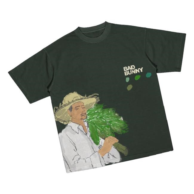 Bad Bunny Official Merch Debi Tirar Mas Fotos El Jíbaro Hoodie