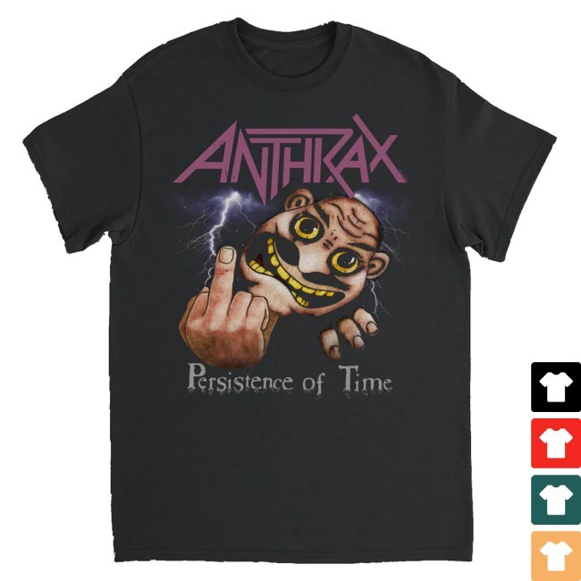 Trending Anthrax Store Merch Persistence Vintage Airbrush T-Shirt