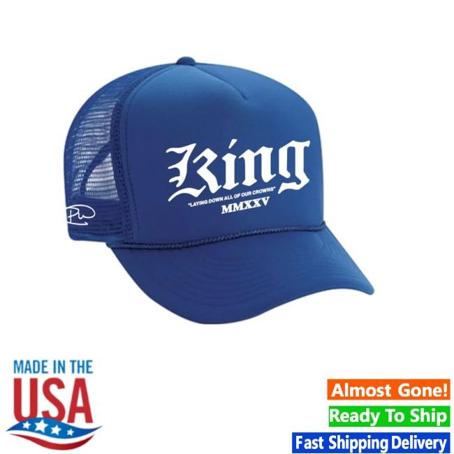 Phil Wickham Merch Store Shop The King Is In The Room Trucker Hat