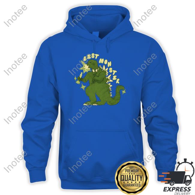 Superyaki Merch Best Monster Hooded Sweatshirt