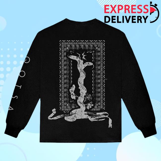 Official Queens Of The Stone Age Qotsa Merch Store Snake Bite Long Sleeve Shirt Queensofthestoneage