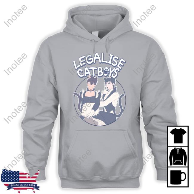 Danandphilshop Legalise Catboys Tee