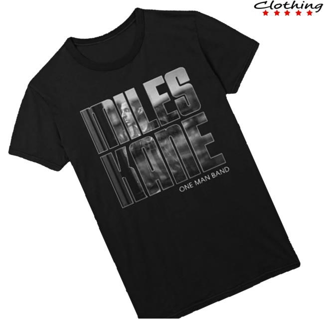 Official Miles Kane One Man Band Black Shirts