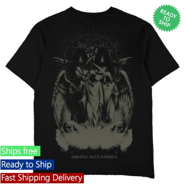 Asking Alexandria Merch Store Death Angel Shirt