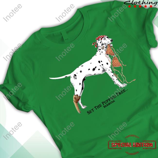 Set The Puppies Free Bermuda New Shirt Qveenjulia