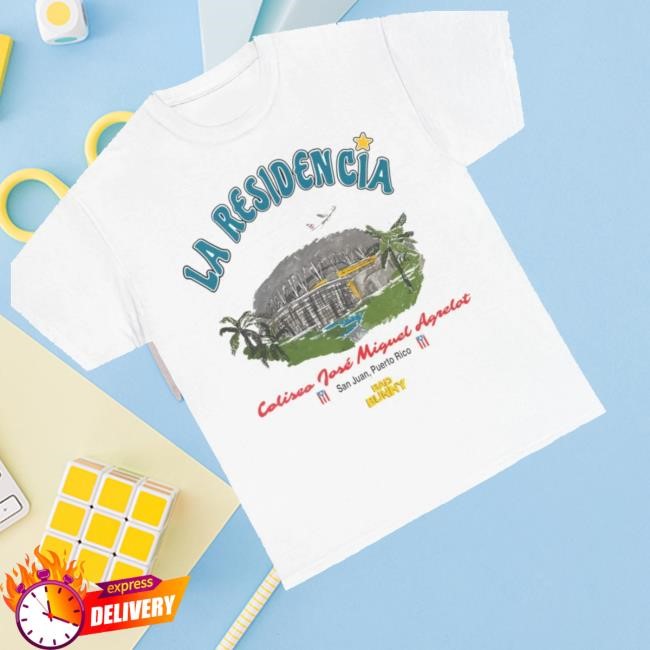 Bad Bunny Merch Shop Dtmf Merch La Residencia New Shirt