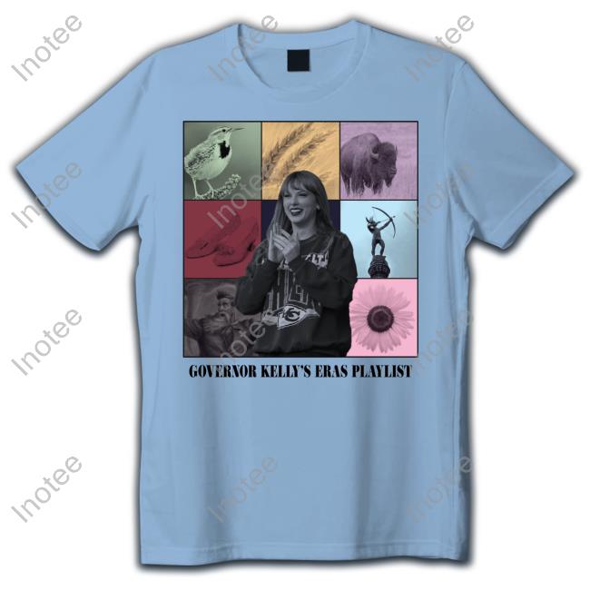 Governor Kelly's Eras Playlist T Shirt