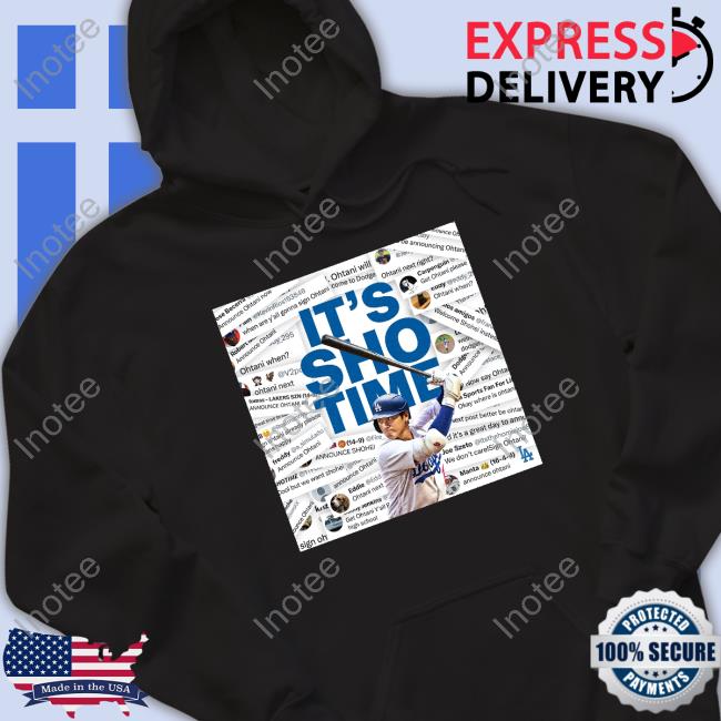 Los Angeles Dodgers Announce Ohtani T's Sho Time Classic Shirt