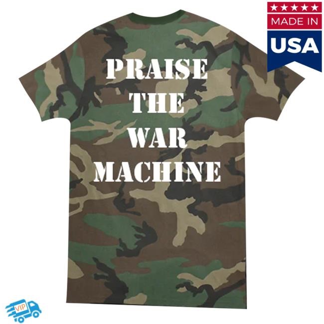 Holy Mountain Printing Merch Store Zao "War Machine" Camo Tee Shirt