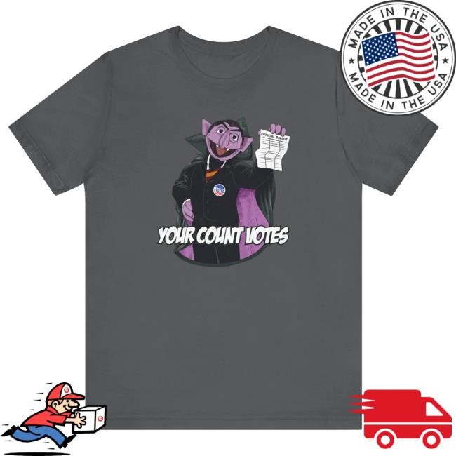 Tshirthell Merch Your Count Votes Parody - Men's Tee Shirt