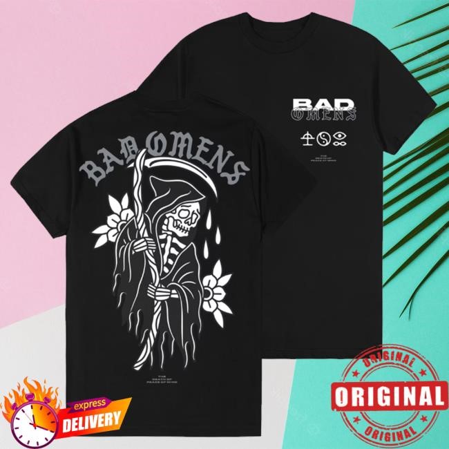 Bad Omens Official Merch Reaper Long Sleeve Shirt