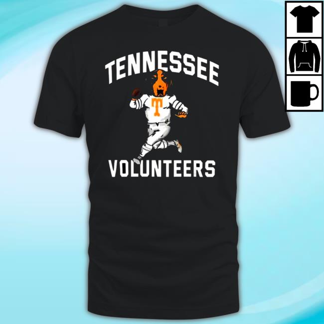 Tennessee Volunteers Old School Mascot Tri-Blend Tee Shirt