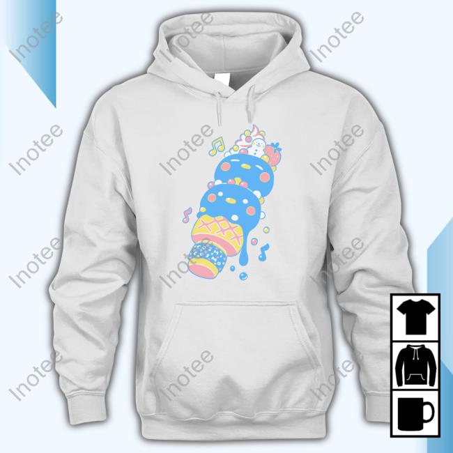 Cosmicosmo Shop Megumi x Cosmic Osmo Ice Cream Hooded Sweatshirt