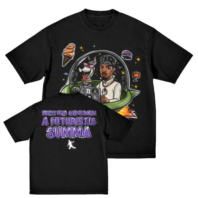 Metro Boomin Airbrush Tee Metro Boomin Merch Shop Store Airbrush Shirt