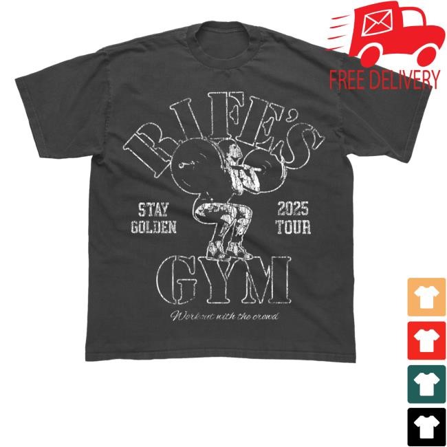 Rife's Gym Faded Black New Shirt Rife's Gym Faded Black Long Sleeve T Shirt