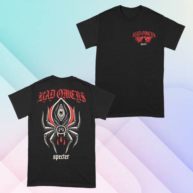 Impericon Merch Bad Omens Spider Specter Shirt