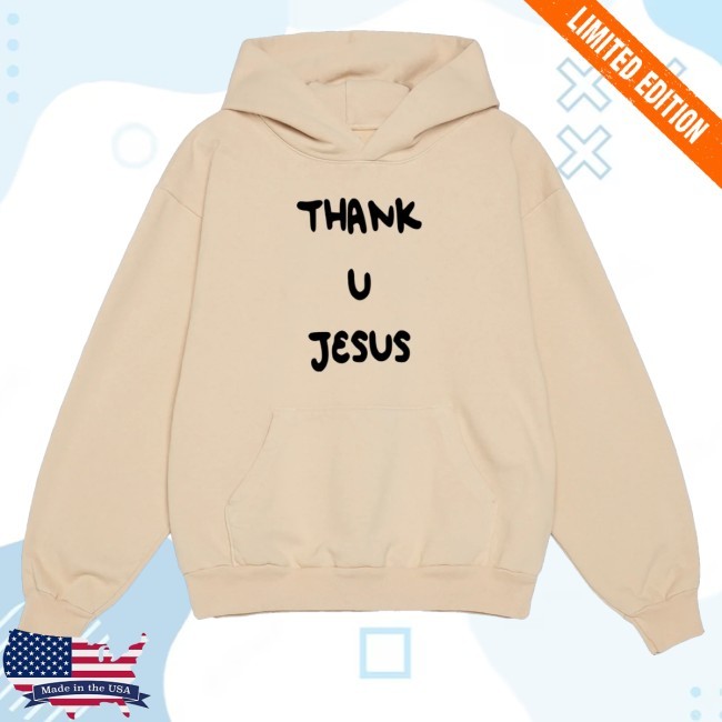 Official D'aydrian Harding Store Merch Thank U Jesus Sand Shirt